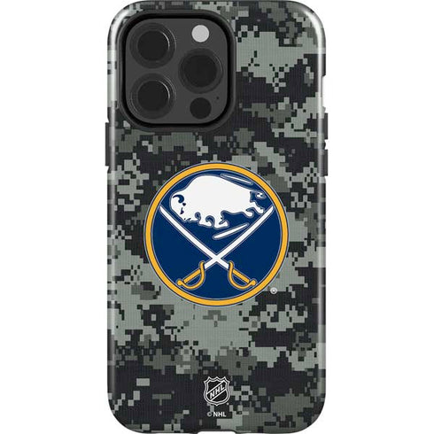 NHL Buffalo Sabres Camo iPhone 15 Pro Impact Case